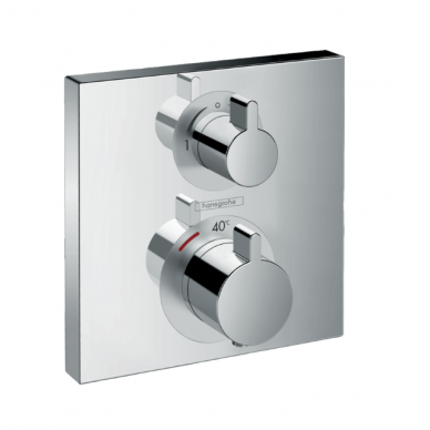 Hansgrohe Ecostat Square potinkinis termostatinis vonios/dušo maišytuvas, įvairių spalvų 6