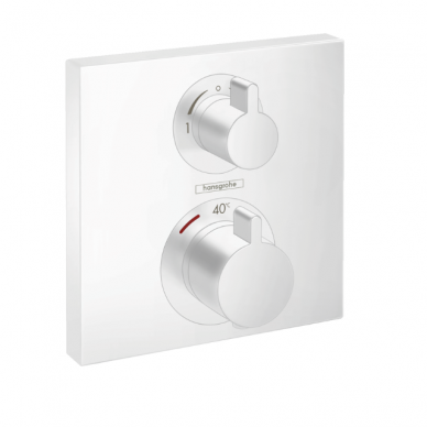 Hansgrohe Ecostat Square potinkinis termostatinis vonios/dušo maišytuvas, įvairių spalvų 5