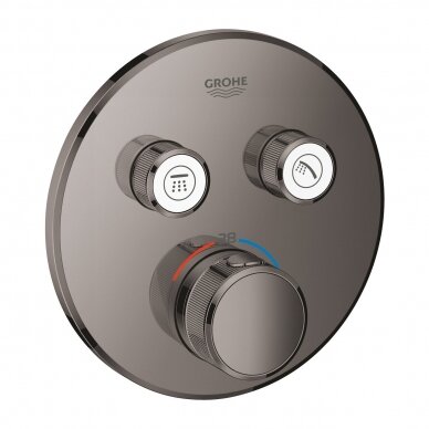 Grohe Grohtherm SmartControl potinkinis termostatinis vonios/dušo maišytuvas, įvairių spalvų 	29119 7