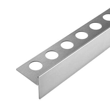 Balneo Floor profiliuotis, 120cm, dešinės pusės, nerūdijančio plieno spalvos