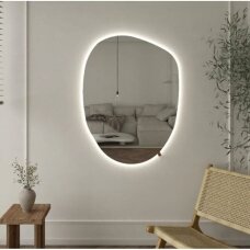 Add Home Japandi LED veidrodis su galiniu LED apšvietimu, įvairių dydžių