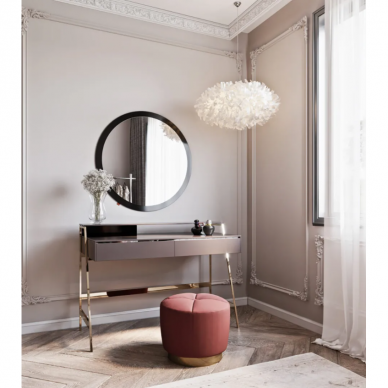Add Home Glamour apvalus veidrodis su spalvoto veidrodžio rėmeliu, įvairių dydžių ir spalvų 4