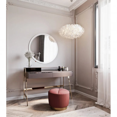 Add Home Glamour apvalus veidrodis su spalvoto veidrodžio rėmeliu, įvairių dydžių ir spalvų 5