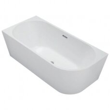 Balneo Avola laisvai pastatoma kampinė vonia, kairinė, 160 x 80 cm, balta