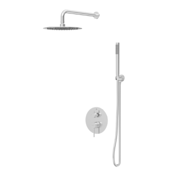 Balneo Cascade potinkinė dušo sistema su 25cm dušo galva, chromo spalvos, H0301010606 Balneo Cascade potinkinė dušo sistema su 25cm dušo galva, chromo spalvos, H0301010606