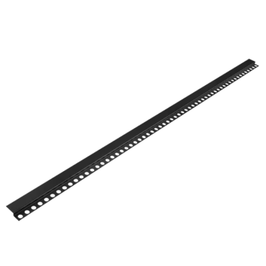Balneo Floor priekinis profiliuotis, 130cm, juodas