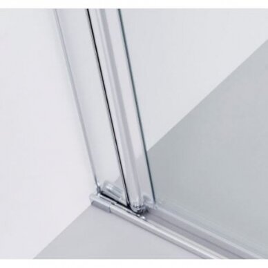 Brasta Glass Kristina dušo kabina, blizgus profilis, dydžių ir stiklo spalvų pasirinkimas 4
