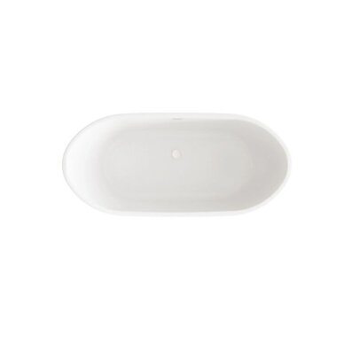 Balneo Parma No Rim akrilinė laisvai pastatoma vonia, 170 x 72 cm, balta, J0201020301-1 4 Balneo Parma No Rim akrilinė laisvai pastatoma vonia, 170 x 72 cm, balta, J0201020301-1 4
