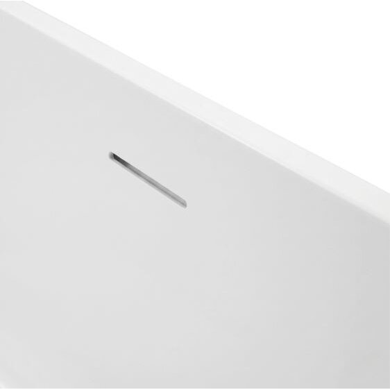 Balneo Avola No Rim rifliuota laisvai pastatoma kampinė vonia, kairinė, 150 x 75 cm, balta-pilka, su baltu sifono dangteliu, J0301020502-4 7 Balneo Avola No Rim rifliuota laisvai pastatoma kampinė vonia, kairinė, 150 x 75 cm, balta-pilka, su baltu sifono dangteliu, J0301020502-4 7