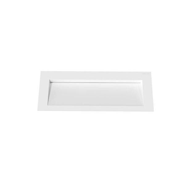 Balneo Alveria akmens masės baldinis praustuvas, 120 x 45 cm, baltas 1 Balneo Alveria akmens masės baldinis praustuvas, 120 x 45 cm, baltas 1