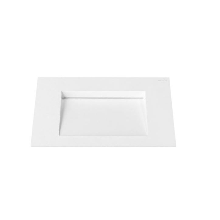 Balneo Alveria akmens masės baldinis praustuvas, 80 x 45 cm, baltas 1