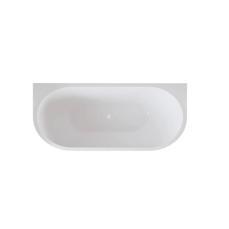 Balneo Viva No Rim laisvai pastatoma rifliuota sieninė vonia, 150 x 75 cm, balta-juoda, su baltu sifono dangteliu, J0301020103-7 4 Balneo Viva No Rim laisvai pastatoma rifliuota sieninė vonia, 150 x 75 cm, balta-juoda, su baltu sifono dangteliu, J0301020103-7 4