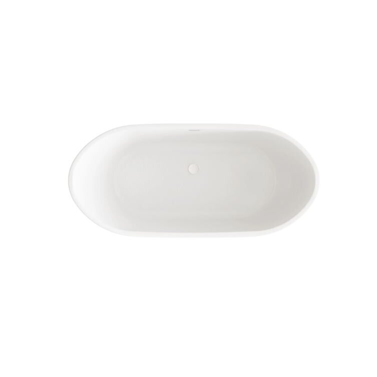 Balneo Parma No Rim akrilinė laisvai pastatoma vonia, 170 x 72 cm, balta, J0201020301-1 4