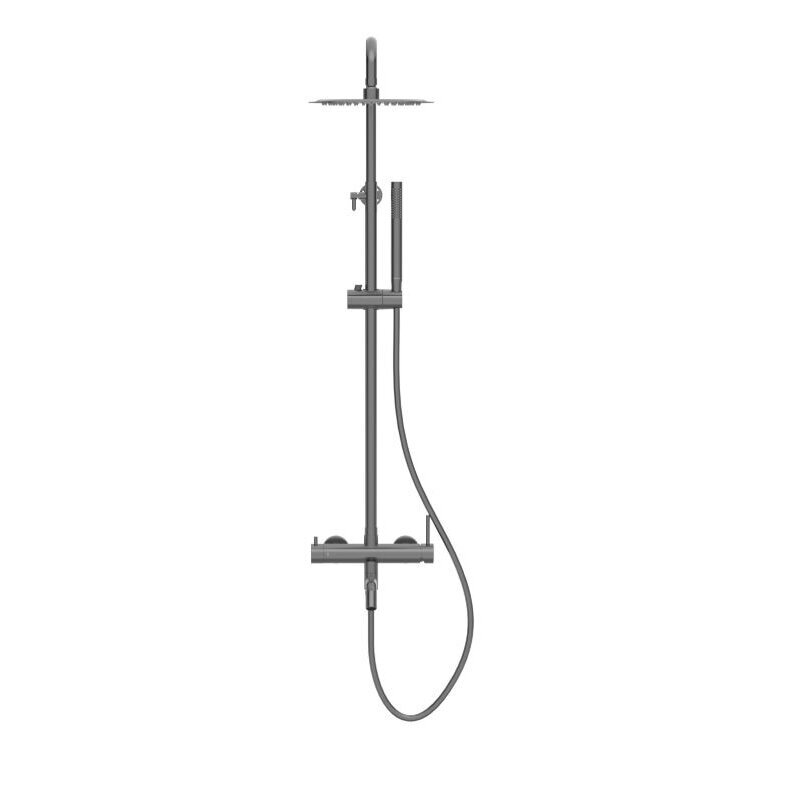 Balneo Cascade virštinkinė vonios/dušo sistema, Gun Metal, H0301070505 2 Balneo Cascade virštinkinė vonios/dušo sistema, Gun Metal, H0301070505 2