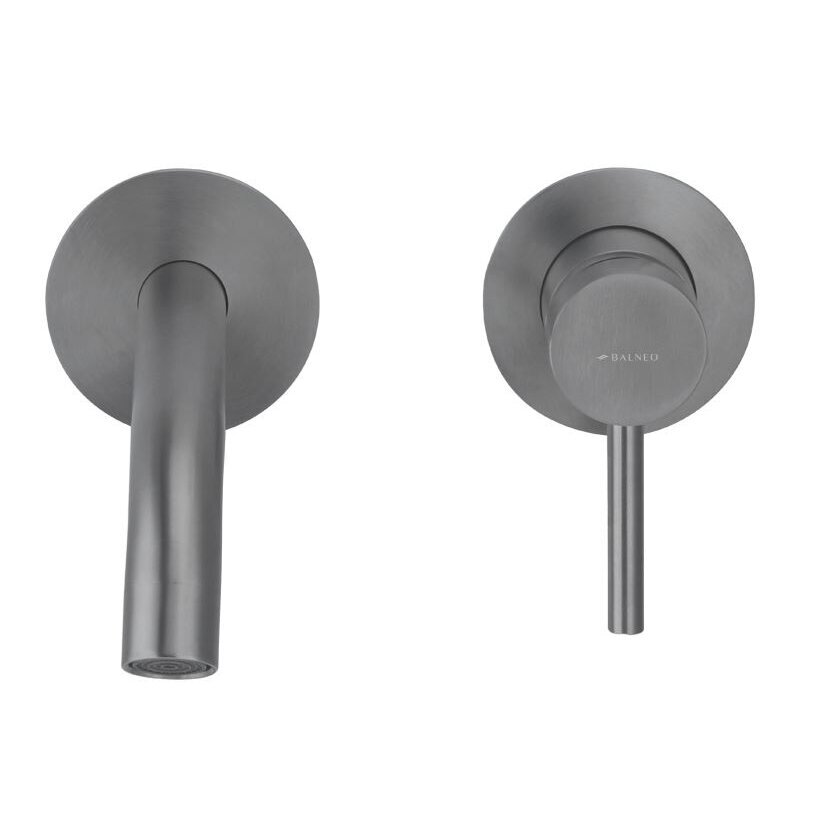 Balneo Cascade potinkinis praustuvo maišytuvas, gun metal, H0101070202 2 Balneo Cascade potinkinis praustuvo maišytuvas, gun metal, H0101070202 2