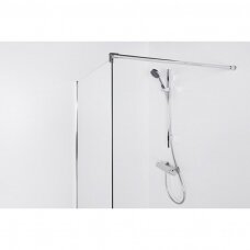 Brasta Glass Ema dušo sienelė, dydžių ir stiklo spalvų pasirinkimas