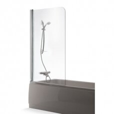 Brasta Glass Maja vonios sienelė, dydžių ir stiklo spalvų pasirinkimas
