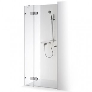 Brasta Glass Ieva Plius dušo durys, dydžių ir stiklo spalvų pasirinkimas