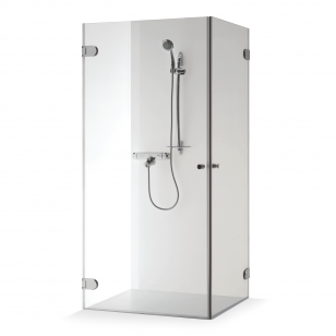 Brasta Glass Liepa dušo kabina, dydžių ir stiklo spalvų pasirinkimas