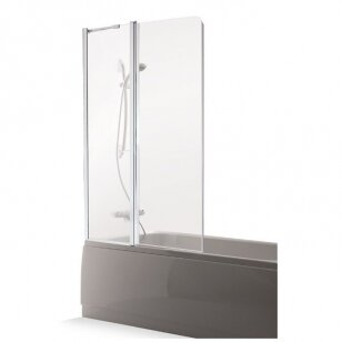Brasta Glass Maja Plius vonios sienelė, dydžių ir stiklo spalvų pasirinkimas