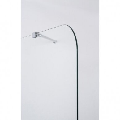Brasta Glass Mija vonios sienelė, dydžių ir stiklo spalvų pasirinkimas 4