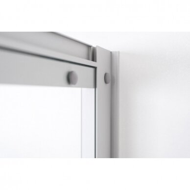 Brasta Glass Rasa dušo kabina su stumdomomis durimis, dydžių ir stiklo spalvų pasirinkimas 2