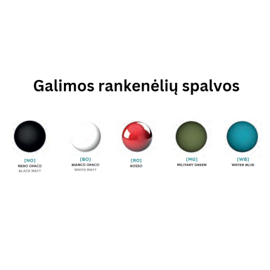 QD Flora 63 aukštas praustuvo maišytuvas, įvairių spalvų 6310027F