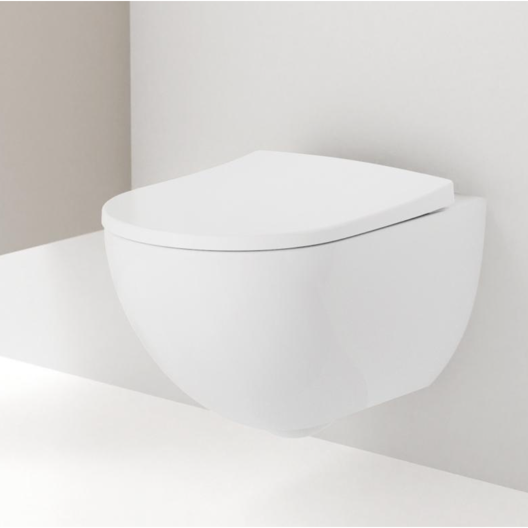 Geberit Acanto Rimfree pakabinamas klozetas su lėtai nusileidžiančiu dangčiu, balta/chromas, lengvai nuimami vyriai Geberit Acanto Rimfree pakabinamas klozetas su lėtai nusileidžiančiu dangčiu, balta/chromas, lengvai nuimami vyriai