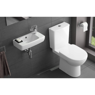 Geberit Selnova Square Rimfree WC klozetas 530x355 mm su bakeliu ir su lėtai nusileidžiančiu dangčiu Geberit Selnova Square Rimfree WC klozetas 530x355 mm su bakeliu ir su lėtai nusileidžiančiu dangčiu