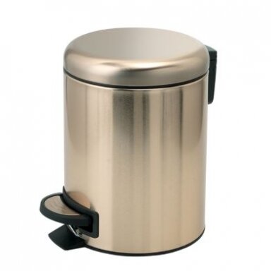 Gedy Potty šiukšliadėžė, 3l, aukso spalvos Gedy Potty šiukšliadėžė, 3l, aukso spalvos