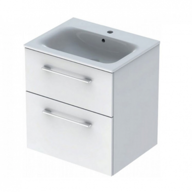 Geberit Selnova Square praustuvas su pakabinama spintele, 600x652x502 mm, baltos spavos Geberit Selnova Square praustuvas su pakabinama spintele, 600x652x502 mm, baltos spavos