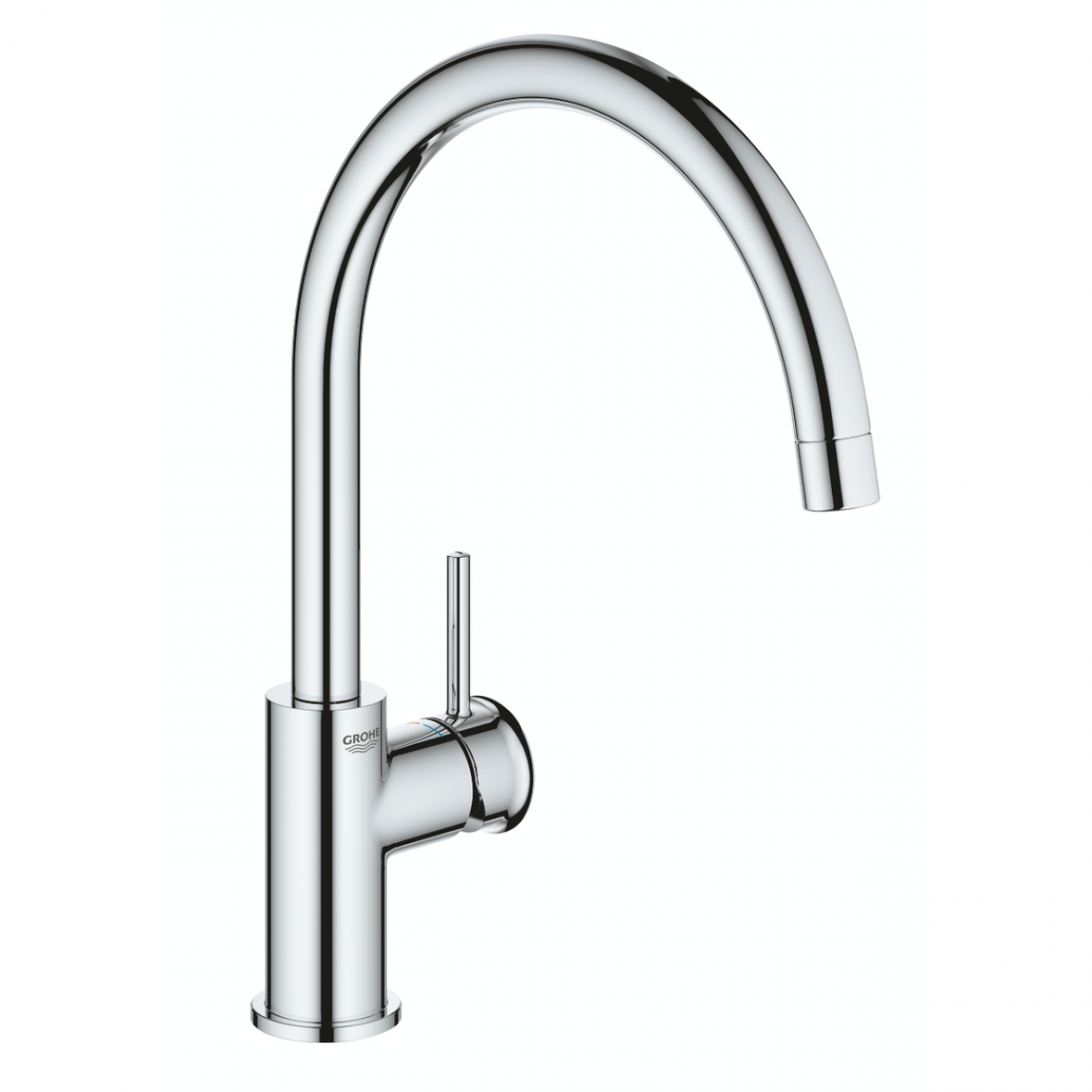 Grohe BauClassic virtuvės maišytuvas, chromas