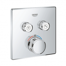 Grohe Grohtherm SmartControl potinkinis termostatinis vonios/dušo maišytuvas, įvairių spalvų