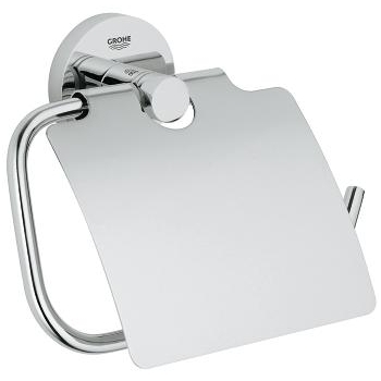 Grohe Essentials tualetinio popieriaus laikiklis su stogeliu, chromas Grohe Essentials tualetinio popieriaus laikiklis su stogeliu, chromas