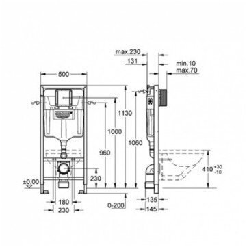 Grohe Komplektas - wc rėmas+sieniniai tvirtinimai+Skate Air balta 3 Grohe Komplektas - wc rėmas+sieniniai tvirtinimai+Skate Air balta 3