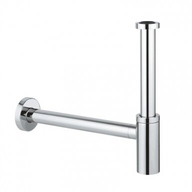 Grohe butelinis sifonas praustuvui su slankiojančia jungtimi, chromas, 28912000