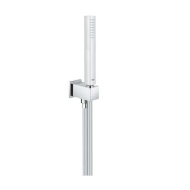 Grohe Euphoria Cube Stick dušo galvutė su vandens išvadu ir žarna, 26405000 Grohe Euphoria Cube Stick dušo galvutė su vandens išvadu ir žarna, 26405000