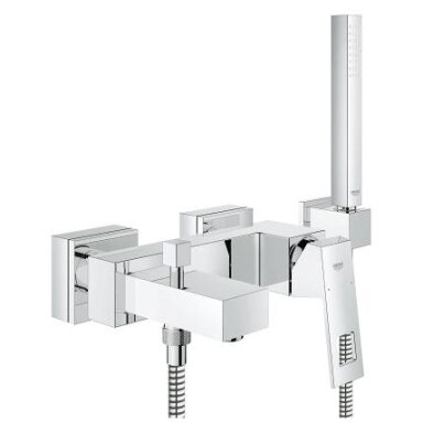Grohe Eurocube vonios maišytuvas su dušu, chromas Grohe Eurocube vonios maišytuvas su dušu, chromas