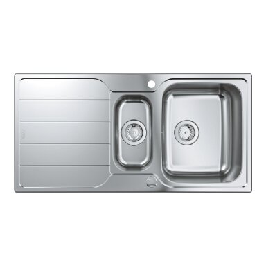 Grohe K500 plautuvė 100x50 cm, nerūdijantis plienas 31572SD1 Grohe K500 plautuvė 100x50 cm, nerūdijantis plienas 31572SD1