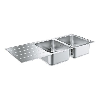 Grohe K500 plautuvė 116x50 cm, nerūdijantis plienas 31588SD1 Grohe K500 plautuvė 116x50 cm, nerūdijantis plienas 31588SD1