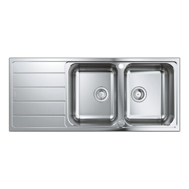 Grohe K500 plautuvė 116x50 cm, nerūdijantis plienas 31588SD1 Grohe K500 plautuvė 116x50 cm, nerūdijantis plienas 31588SD1
