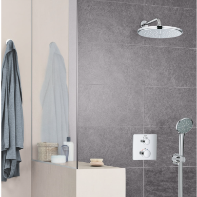 Grohe Grohetherm Perfect/Rainshower Cosmopolitan 210 potinkinis termostatinis komplektas Grohe Grohetherm Perfect/Rainshower Cosmopolitan 210 potinkinis termostatinis komplektas