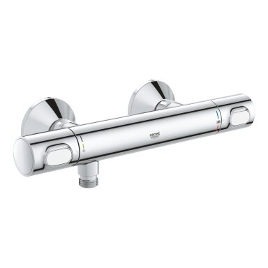 GROHE Precision Flow termostatinis dušo maišytuvas, vandenį taupantis, chromas, 34840000 GROHE Precision Flow termostatinis dušo maišytuvas, vandenį taupantis, chromas, 34840000