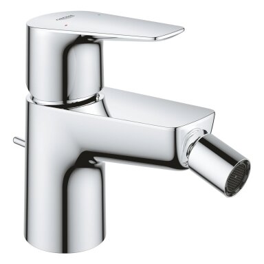 GROHE QuickFix Start Edge bidė maišytuvas, su pop-up dugno vožtuvu, chromas, 23345001 GROHE QuickFix Start Edge bidė maišytuvas, su pop-up dugno vožtuvu, chromas, 23345001