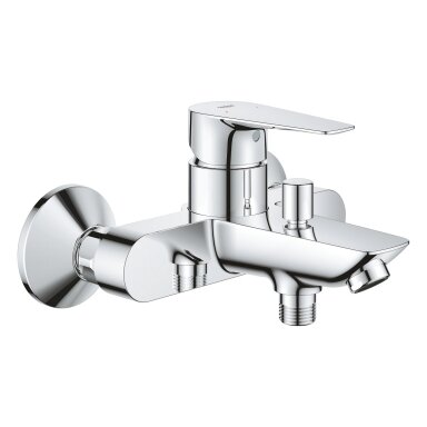 GROHE QuickFix Start Edge vonios maišytuvas, chromas 24198001 GROHE QuickFix Start Edge vonios maišytuvas, chromas 24198001