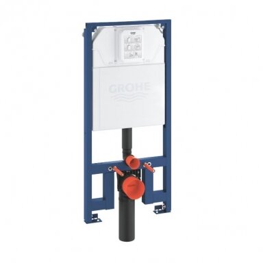 Grohe Rapid SL Slim vietą taupantis potinkinis, 8 cm, su laikikliais, 39687000 + 39699000