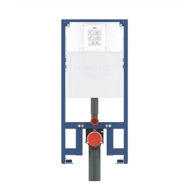 Grohe Rapid SL Slim vietą taupantis potinkinis, 8 cm, su laikikliais, 39687000 + 39699000