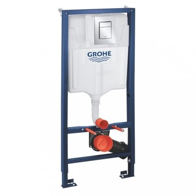 Grohe Rapid SL wc rėmo komplektas su klavišu Skate Cosmo S chromas, su laikikliais, 500x130 mm, h=1130 mm Grohe Rapid SL wc rėmo komplektas su klavišu Skate Cosmo S chromas, su laikikliais, 500x130 mm, h=1130 mm
