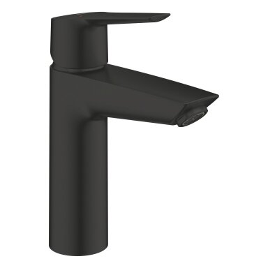 GROHE Start QuickFix maišytuvas praustuvui su "push-open" dugno vožtuvu, M-dydis, juodas matinis 235752432