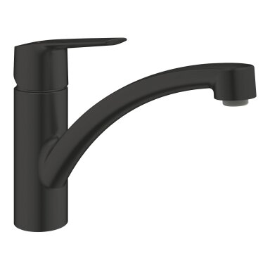 GROHE Start QuickFix plautuvės maišytuvas, žemu snapu, 140° sukiojimo kampas, juodas matinis 324412432 GROHE Start QuickFix plautuvės maišytuvas, žemu snapu, 140° sukiojimo kampas, juodas matinis 324412432